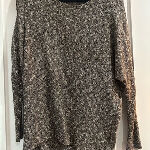 Bar III Black and White Knit Sweater